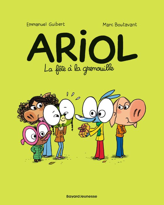 Couverture de La fête à la grenouille