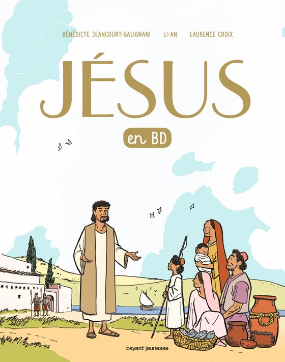 Couverture de Jésus en BD, le récit d'une bonne nouvelle