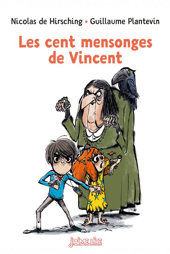 Couverture de Les cent mensonges de Vincent