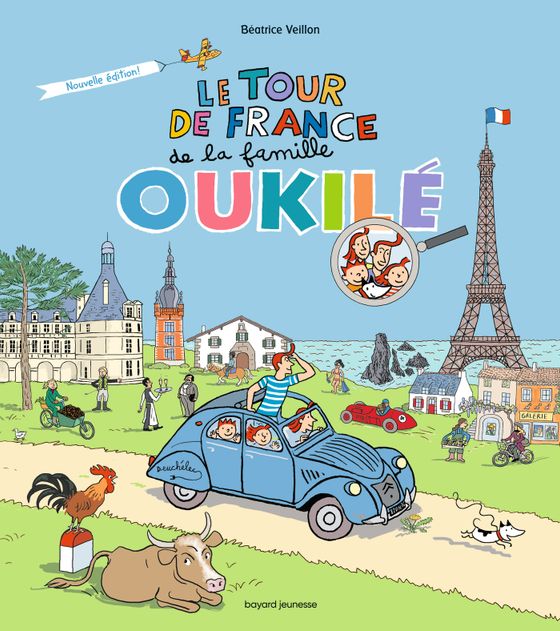 Couverture de Le tour de France de la famille Oukilé