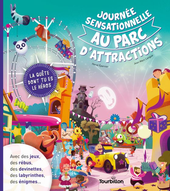 Couverture de Journée sensationnelle au parc d'attractions