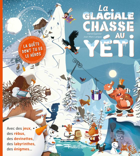 Couverture de La glaciale chasse au yéti