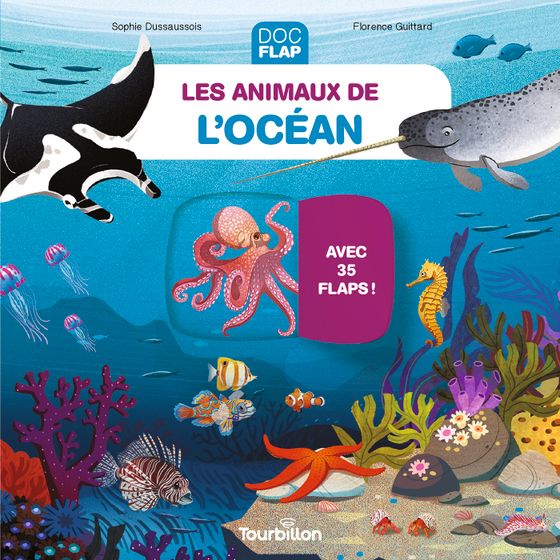 Couverture de Les animaux de l'océan
