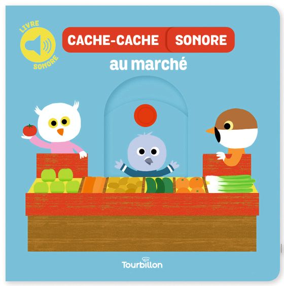 Couverture de Cache-cache sonore au marché