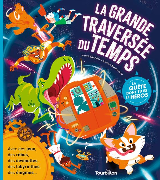 Couverture de La grande traversée du temps