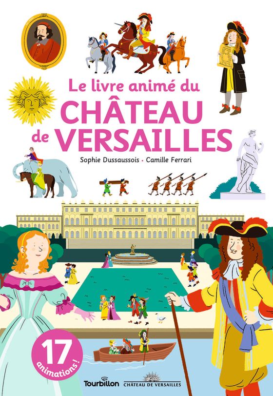 Couverture de Le livre animé du château de Versailles