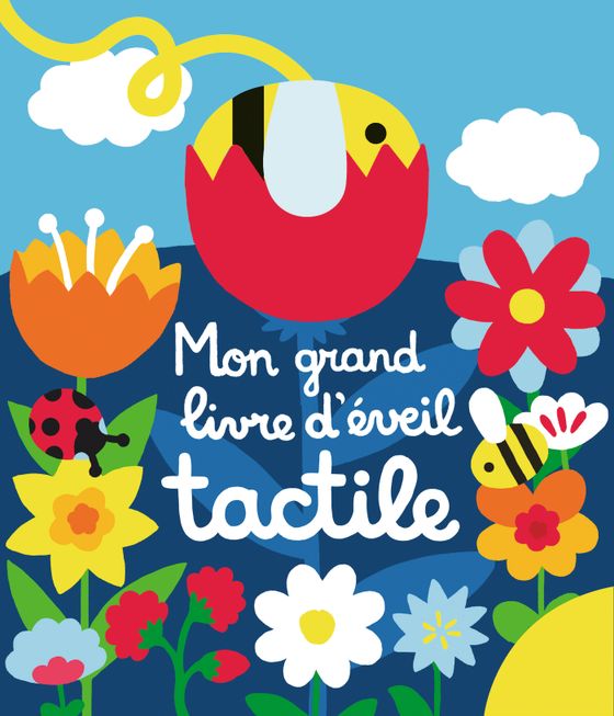 Couverture de Mon grand livre d'éveil tactile