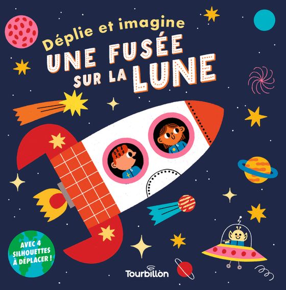 Couverture de Une fusée sur la lune