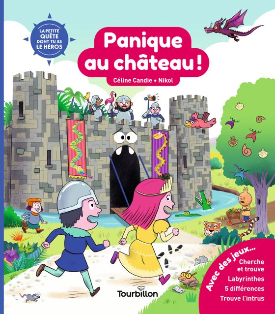 Couverture de Panique au château !
