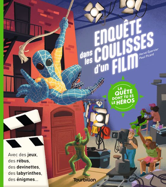 Couverture de Enquête dans les coulisses d'un film