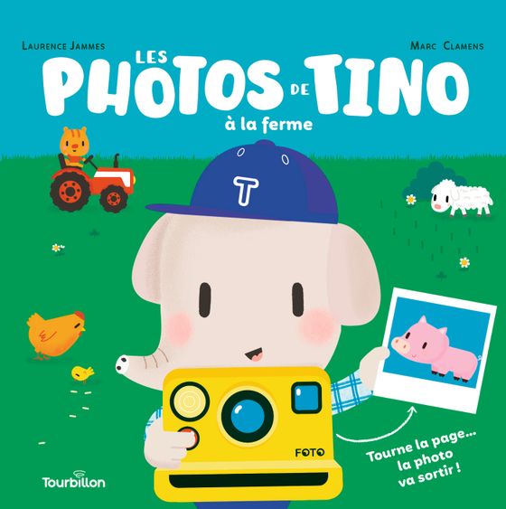 Couverture de Les photos de Tino - À la ferme