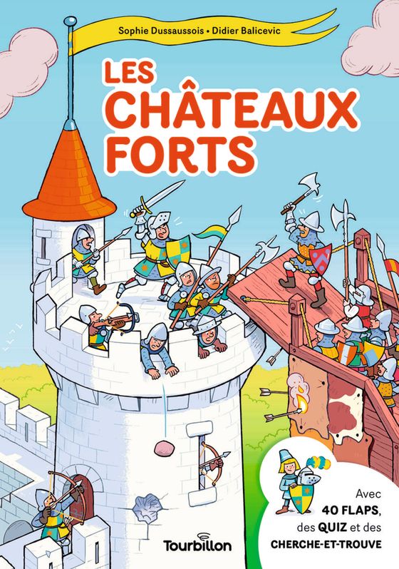 Couverture de Les châteaux forts - Tourbidoc