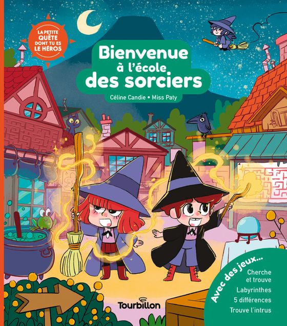 Couverture de Bienvenue à l'école des sorciers