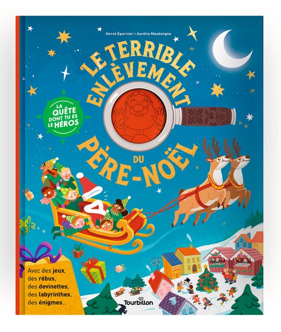 Couverture de Le terrible enlèvement du Père Noël - La quête dont tu es le héros