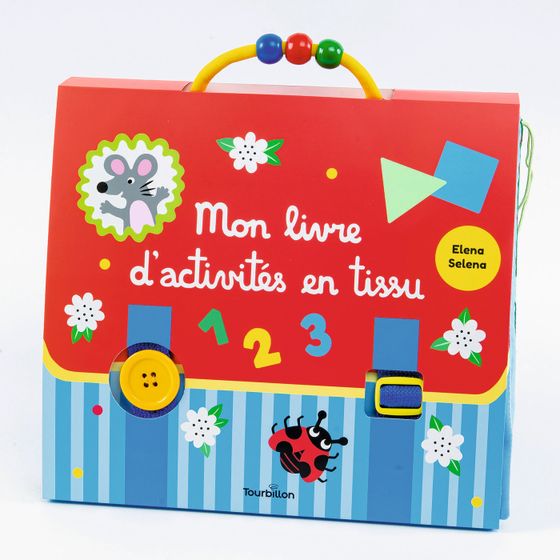 Couverture de Mon livre d'activités en tissu