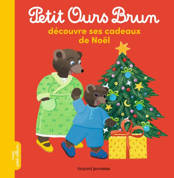 Couverture de Petit Ours Brun découvre ses cadeaux de Noël
