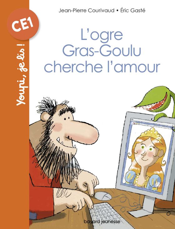 Couverture de L'ogre Gras-goulu cherche l'amour