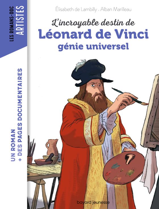 Couverture de L'incroyable destin de Léonard de Vinci, génie universel