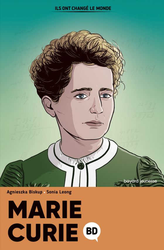 Couverture de Marie Curie en BD
