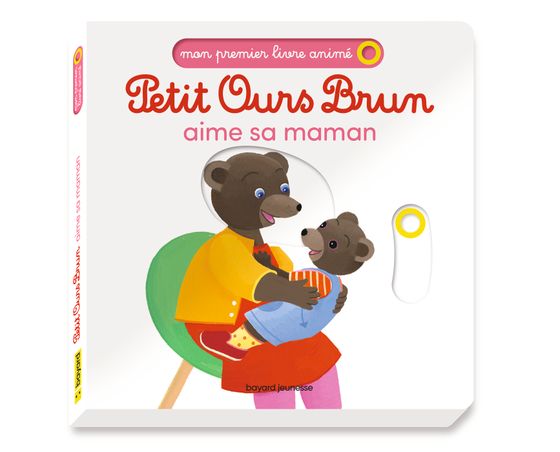 Couverture de Petit Ours Brun aime sa maman - Mon premier livre animé