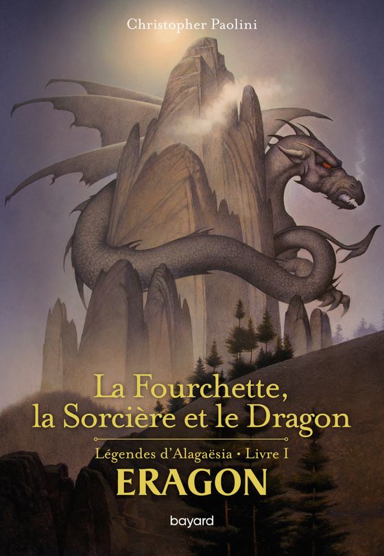 Couverture de La Fourchette, la sorcière et le dragon