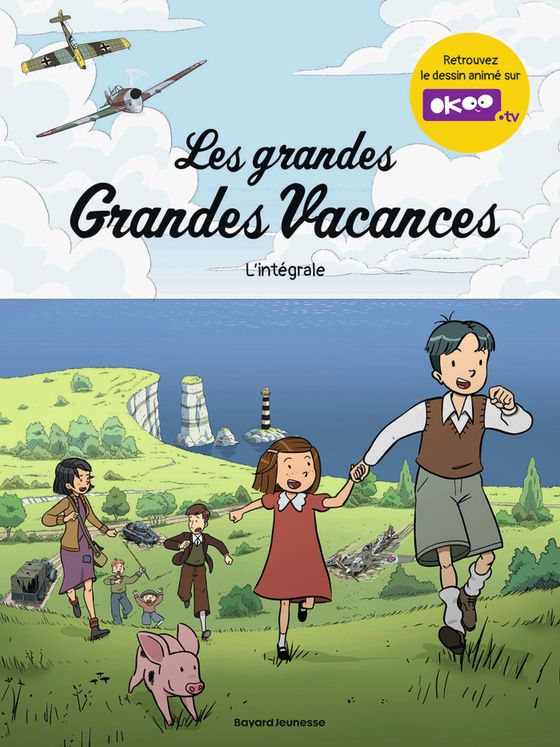 Couverture de Les grandes Grandes Vacances - Intégrale
