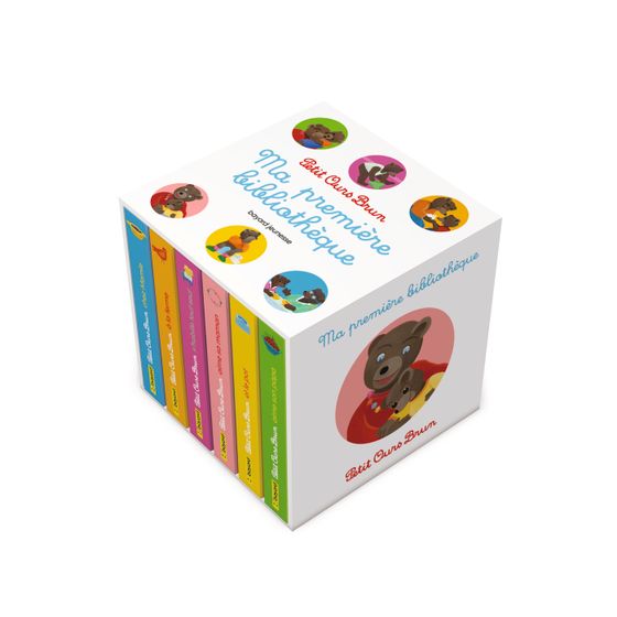Couverture de Ma première bibliothèque Petit Ours Brun