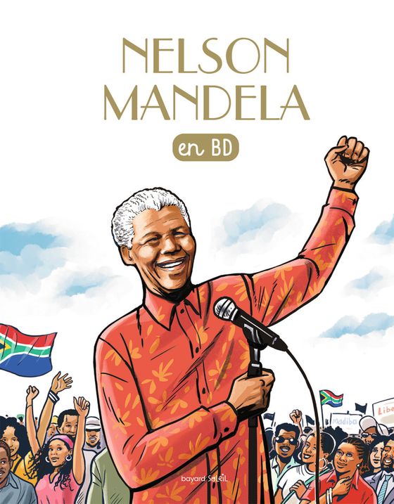 Couverture de Nelson Mandela en BD