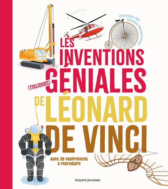 Couverture de Les inventions (toujours) géniales de Léonard de Vinci