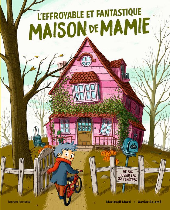 Couverture de L'effroyable et fantastique maison de Mamie