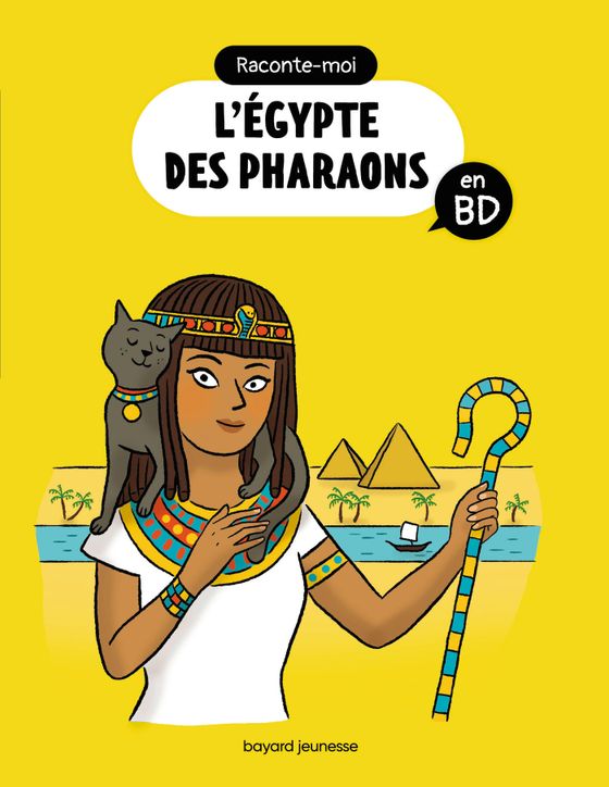 Couverture de Raconte-moi l'Égypte des pharaons en BD