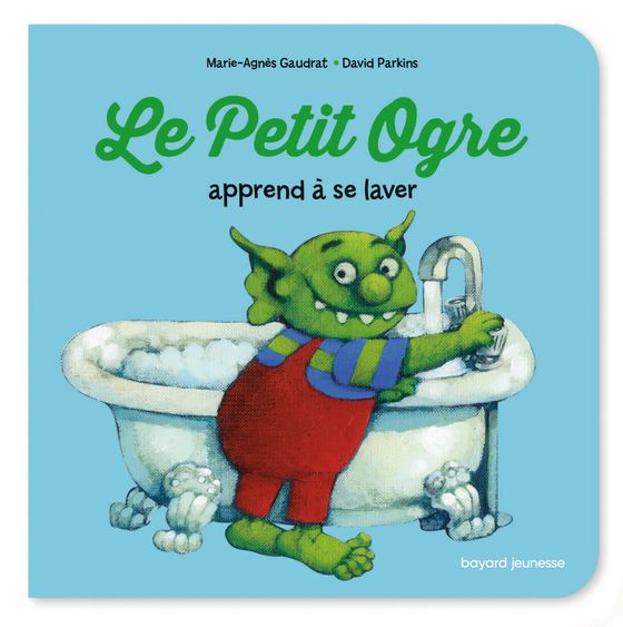 Couverture de Le Petit Ogre apprend à se laver 