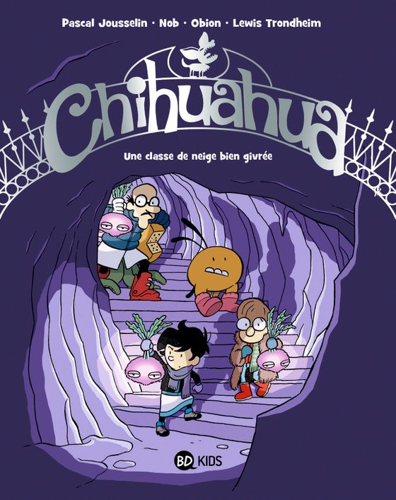 Couverture de Une classe de neige bien givrée