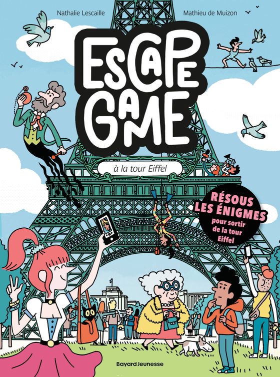 Couverture de Escape game à la Tour Eiffel