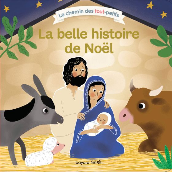 Couverture de La belle histoire de Noël