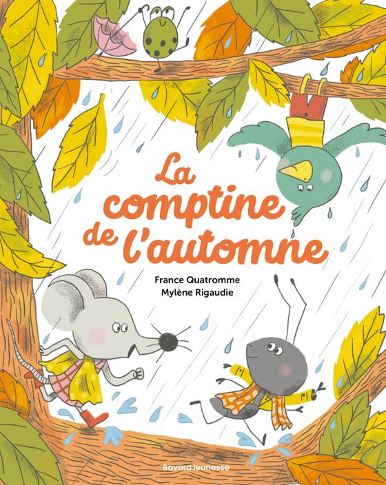 Couverture de La comptine de l'automne