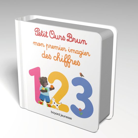Couverture de Petit Ours Brun - Mon premier imagier des chiffres - Dès 2 ans