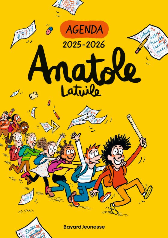 Couverture de Agenda ANATOLE 2025-2026