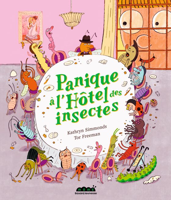 Couverture de Panique à l'hôtel des insectes