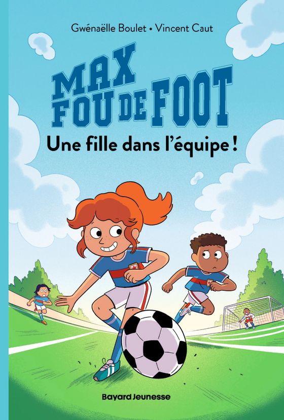 Couverture de Une fille dans l'équipe