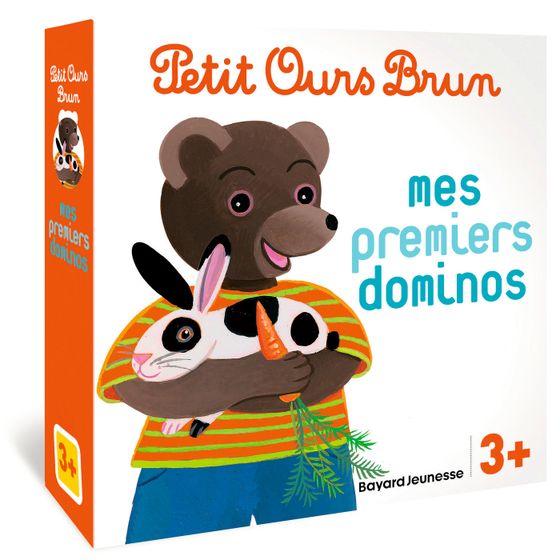 Couverture de Jeu Petit Ours Brun - Mes premiers dominos - Dès 3 ans