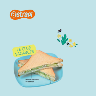 Crédits : « Les recettes : “Croc, les sandwichs ! Miam, les salades !” », Astrapi n°883 – Conception et texte : Bruno Muscat. Stylisme et réalisation : Charlotte Vannier. Photo : Didier Bizet. Illustrations : Sarah Loulendo. Crédits : « Les recettes : “Croc, les sandwichs ! Miam, les salades !” », Astrapi n°883 – Conception et texte : Bruno Muscat. Stylisme et réalisation : Charlotte Vannier. Photo : Didier Bizet. Illustrations : Sarah Loulendo.