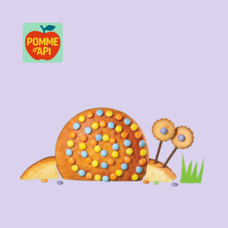 Crédits : « Le gâteau escargot », Pomme d’Api n° 697, mars 2024. Conception et réalisation : Marie-Pascale Nicolas-Cocagne et Magali Tessier. Photo : Isabelle Franciosa. Croquis : Héloïse Romain. Crédits : « Le gâteau escargot », Pomme d’Api n° 697, mars 2024. Conception et réalisation : Marie-Pascale Nicolas-Cocagne et Magali Tessier. Photo : Isabelle Franciosa. Croquis : Héloïse Romain.