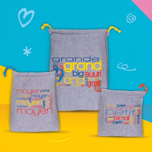 Les pochettes de rangement de voyage