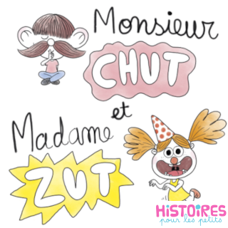 Crédits : L’histoire Monsieur Chut et Madame Zut était publiée dans Histoires pour les petits n°179 - Tristan Mory Crédits : L’histoire Monsieur Chut et Madame Zut était publiée dans Histoires pour les petits n°179 - Tristan Mory