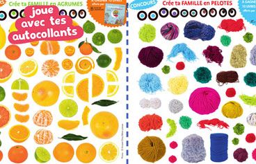 Le concours en autocollants