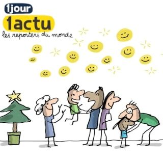 « 1jour 1actu : C'est quoi la magie de Noël ? » © Milan presse / France Télévision 2019 - Scenario : Laurence Muguet - Illustrations : Jacques Azam. « 1jour 1actu : C'est quoi la magie de Noël ? » © Milan presse / France Télévision 2019 - Scenario : Laurence Muguet - Illustrations : Jacques Azam.