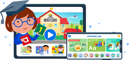 La maternelle Montessori, l'app Montessori pour les enfants de 3 à 7 ans