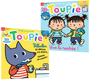 couvertures du magazine Toupie pour bien vivre sa maternelle